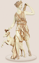 statue of the Diana goddess